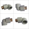 High Temperature Resistance Non-toxic Plastic Pipe Fittings Ppr Male Elbow Ppr Pipe Fitting